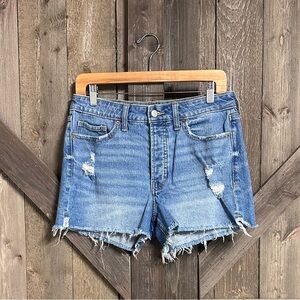 Distressed Denim Old Navy OG Straight Women Shorts EUC